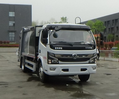 程力威牌CLW5120ZYS6LY型壓縮式垃圾車